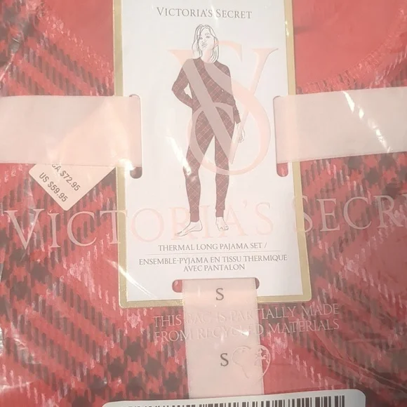 New Victoria's SecretThermal Long Pajama Set - Picture 6 of 6